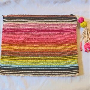 New w/o tags Anthropologie Aurore Beaded Clutch